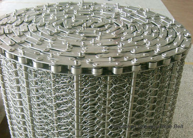 SUS304 لولبية يحوك أسلاك الفولاذ المقاوم للصدأ حزام الأرجون لحام ISO9001 للخبز