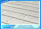 SUS304 25.40mm Pitch Flat Flex Conveyor Belt ISO9001 الفولاذ المقاوم للصدأ الحزام الناقل
